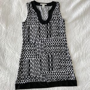 WHBM Pattern Tunic, Size XS